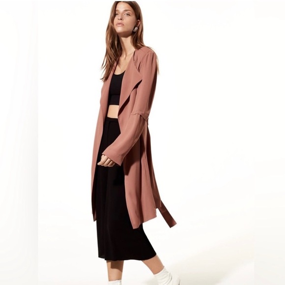 Aritzia Babaton Quincy Trench Coat - Picture 2 of 8